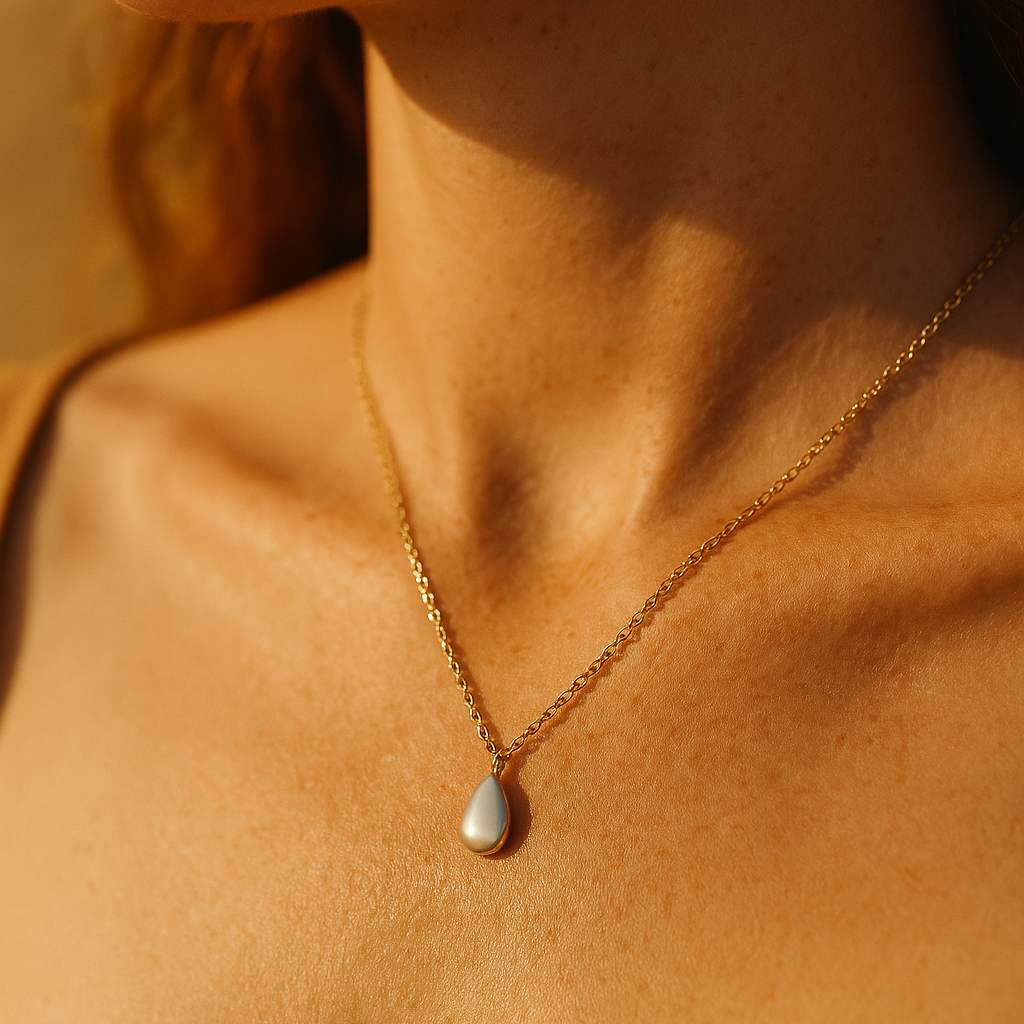 Arden Drop Cremation Necklace