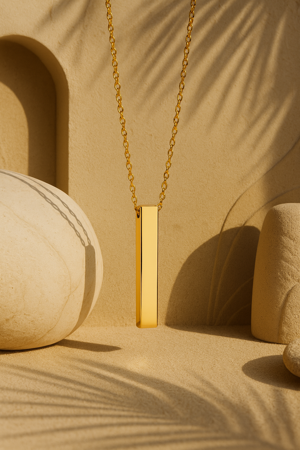 Solace Bar Cremation Necklace