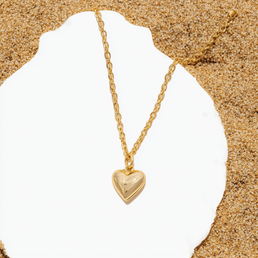 Eterna Heart Cremation Necklace