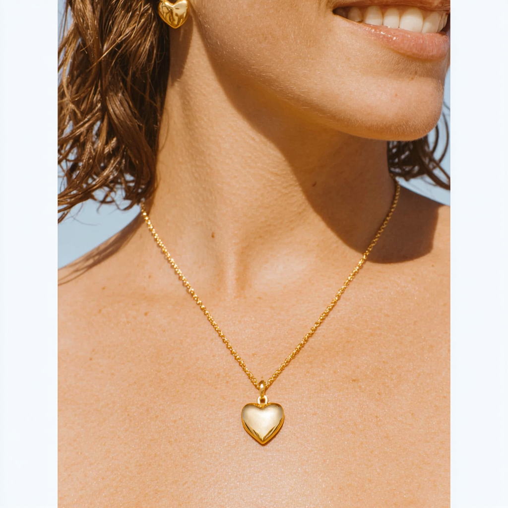 Eterna Heart Cremation Necklace